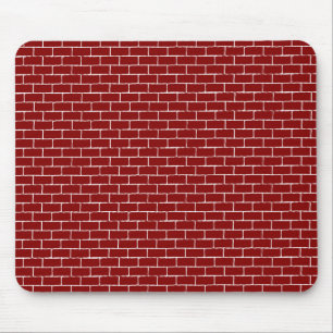 Mauspad mit Backsteinwand