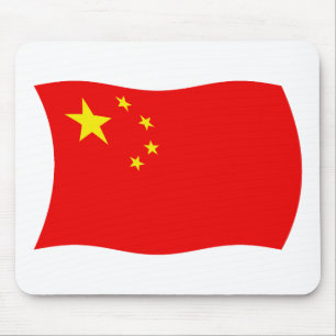 Mauspad mit chinesischer Flagge
