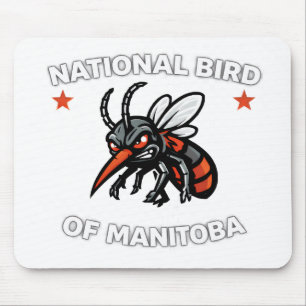 Mauspad mit dem Nationalvogel von Manitoba
