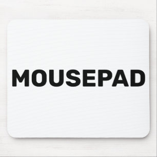 Mauspad mit der Aufschrift Mauspad