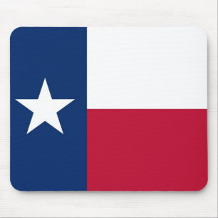 Mauspad mit Flag Texas Staat - USA