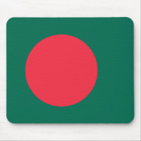 Mauspad mit Flagge Bangladeschs