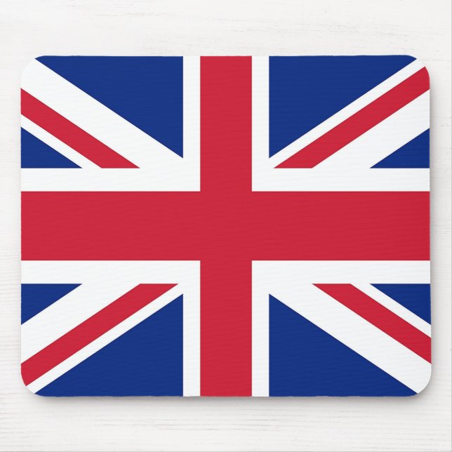 Mauspad mit Flagge des Vereinigten Königreichs (Vorne)