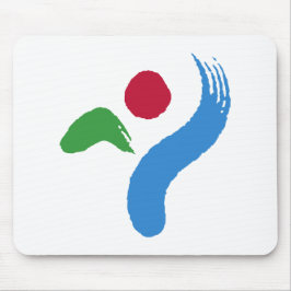Mauspad mit Flagge von Seoul, Südkorea