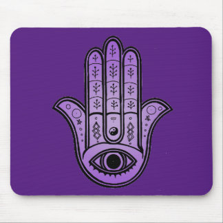 Mauspad mit Hamsa-Hand-Design