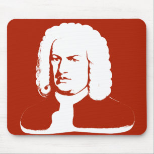 Mauspad mit Johann Sebastian Bach