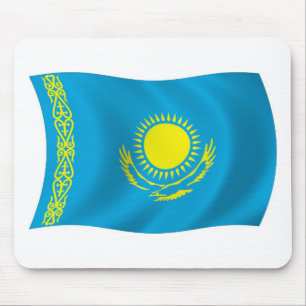 Mauspad mit Kasachstan-Flagge