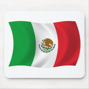 Mauspad mit Mexiko-Flagge