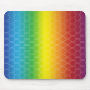 Mauspad mit Rainbow-Leuchten