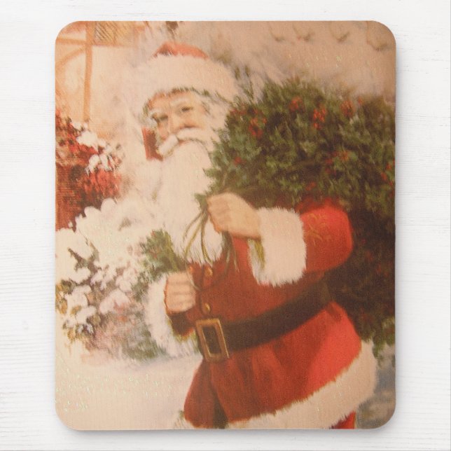 Mauspad mit Weihnachtsmann (Vorne)
