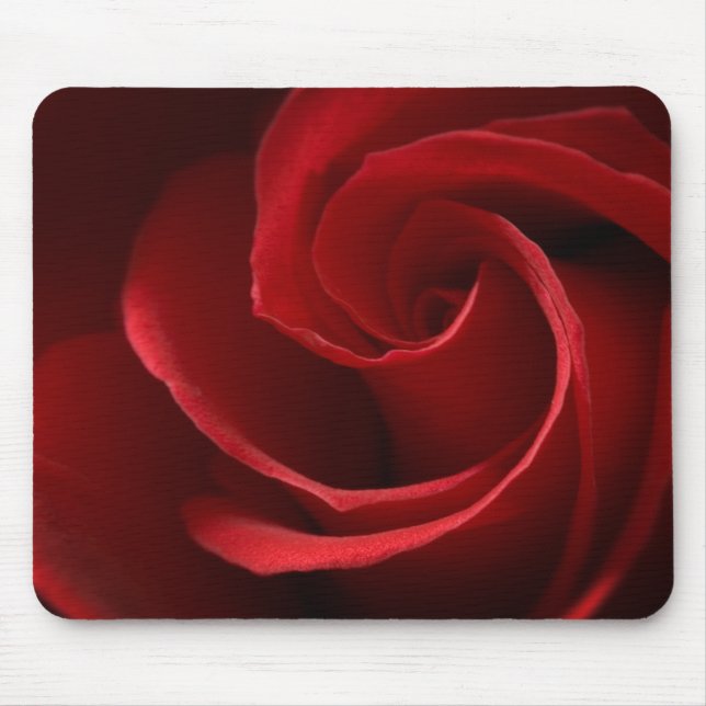 MAUSPAD-Rote Rose Mousepad (Vorne)