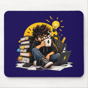 Mauspad-Schreibtischzubehör Ingenieurstudent Studi Mousepad