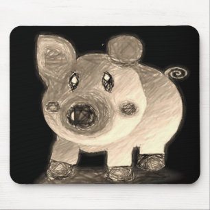 Mauspad-Schwein Mousepad