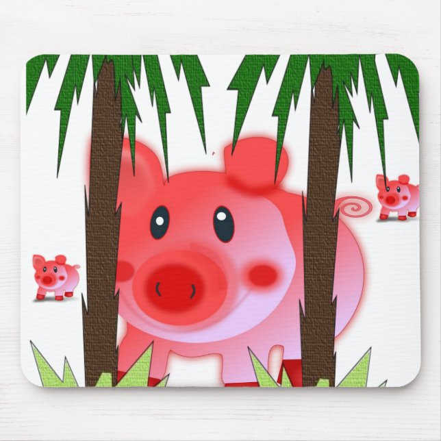 Mauspad-Schwein Mousepad (Vorne)