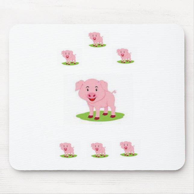 Mauspad-Schwein Mousepad (Vorne)