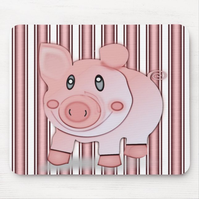 Mauspad-Schwein Mousepad (Vorne)