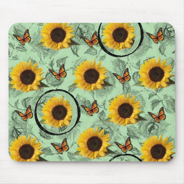Mauspad Sonnenblume (Vorne)