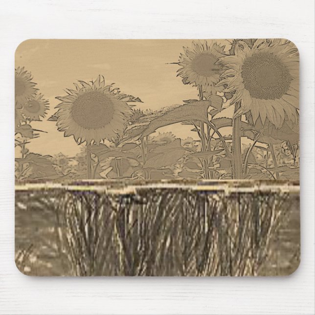 Mauspad Sonnenblume (Vorne)