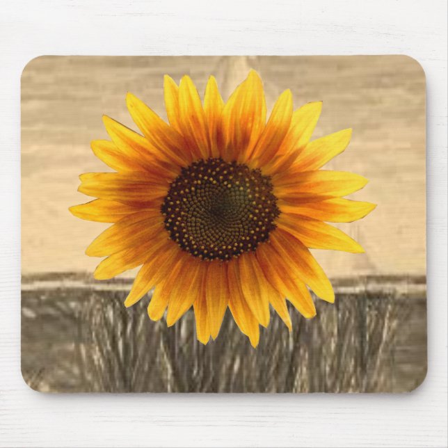 Mauspad Sonnenblume (Vorne)