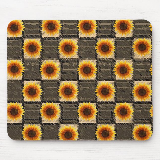 Mauspad Sonnenblume (Vorne)