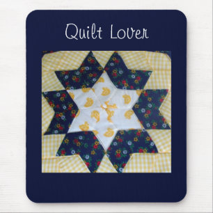 Mauspad - Sternquilting-Muster