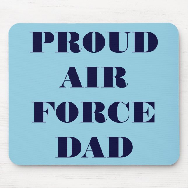 Mauspad Stolz Air Force Vater (Vorne)