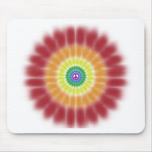 Mauspad, Tie Dye Peace Regenbogen Explosion Mousepad