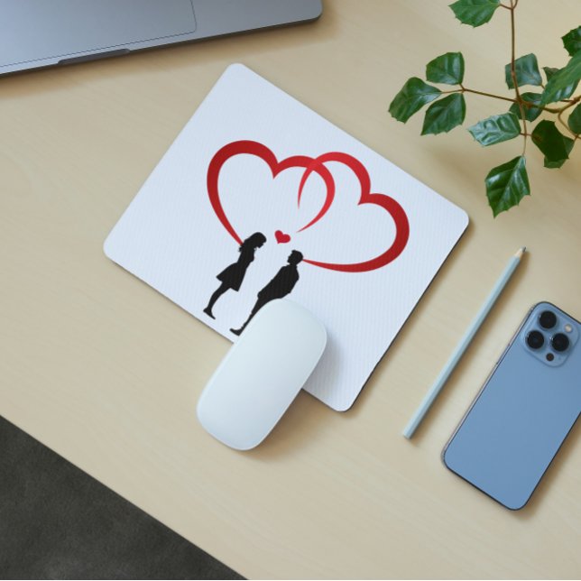 Mauspad 'Two in Love' (Von Creator hochgeladen)