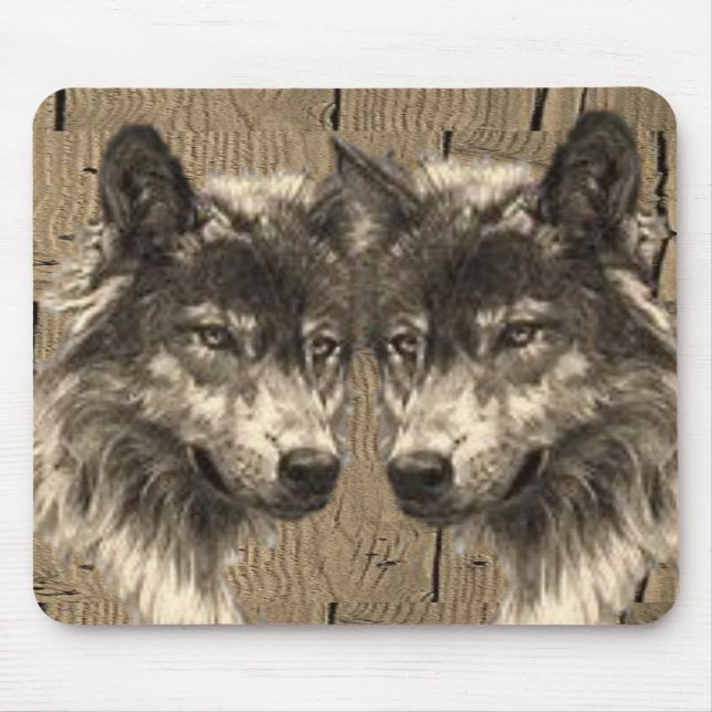 Mauspad Wolf (Vorne)