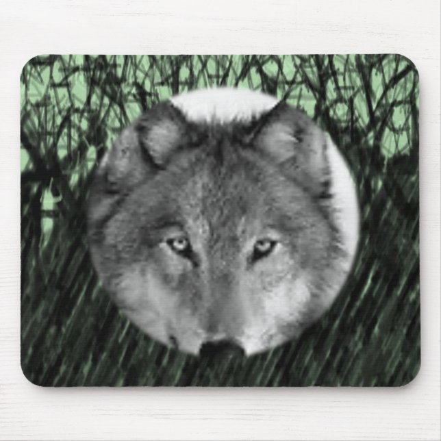 Mauspad Wolf (Vorne)