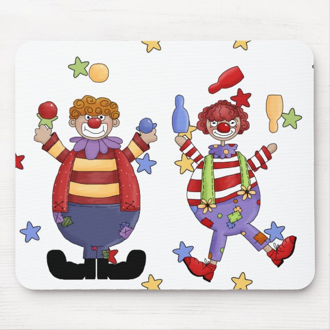 Mauspad Zirkus Clowns (Vorne)