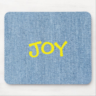Maustaste mit individuellem Namen Jeans Design Mousepad