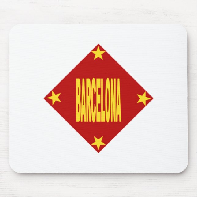 Mausteppich DESIGN BARCELONA Mousepad (Vorne)