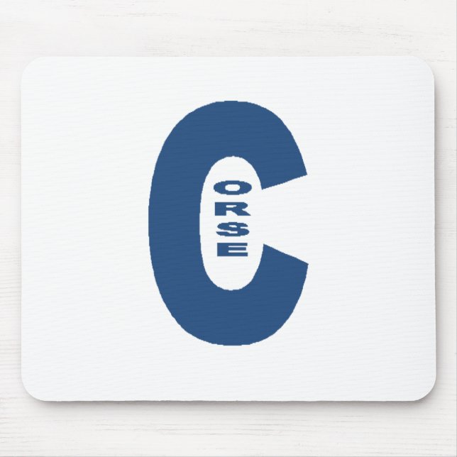 Mausteppich DESIGN CORSE FRANKREICH Mousepad (Vorne)