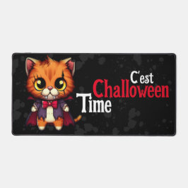 Mausteppich Wird ChaLLoWeen Minou Time Schreibtischunterlage