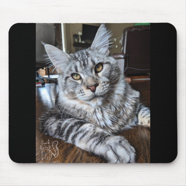 Mausunterlage #1 Herr-Welpe-Socke Mousepad (Vorne)