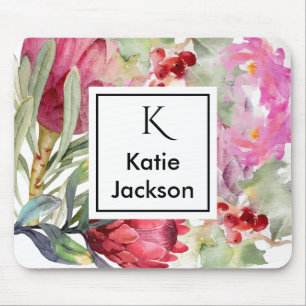 Mausunterlage - Blumendesign Mousepad