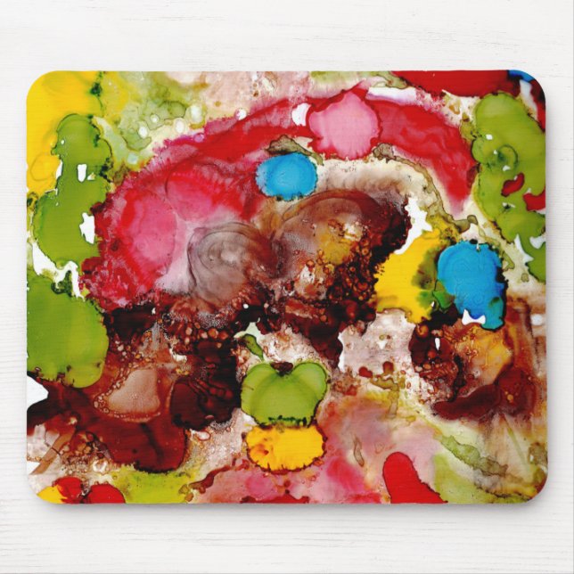 Mausunterlage-Brown-Herz Mousepad (Vorne)