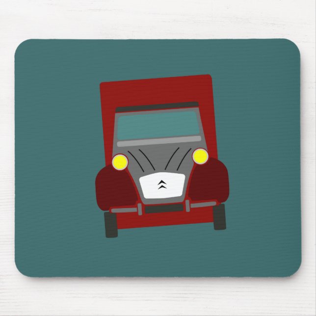 Mausunterlage Citroen 2CV Mousepad (Vorne)