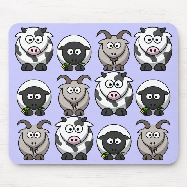 Mausunterlage der Farm- der Tiere(02) Mousepad (Vorne)