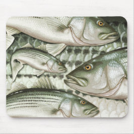 Mausunterlage des gestreiften Bass-(Striper) Mousepad