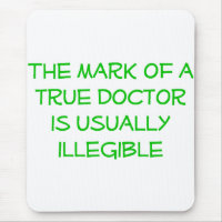 Mausunterlage Doktor-