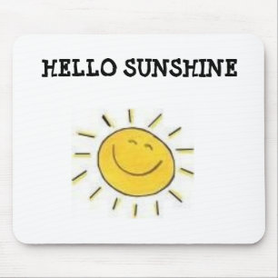 Mausunterlage, HALLO SONNENSCHEIN Mousepad