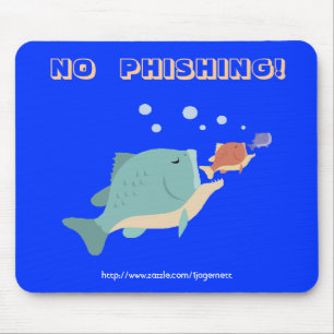 Mausunterlage, kein Phishing Mousepad
