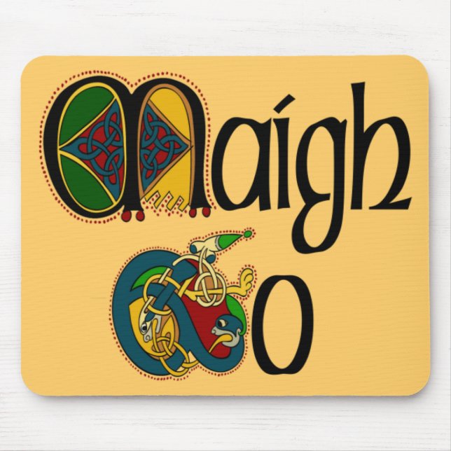 Mausunterlage Mayos (Gälisch) Mousepad (Vorne)