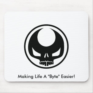 Mausunterlage mit cm-Logo u. -slogan Mousepad