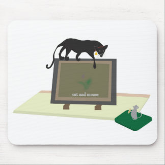 Mausunterlage mit Katze Mousepad