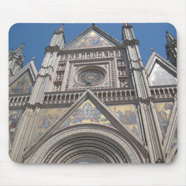 Mausunterlage, Orvieto Kathedrale Mousepad (Vorne)
