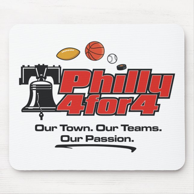 Mausunterlage - Philly 4 für 4 Mousepad (Vorne)
