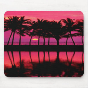 ** MAUSUNTERLAGE - * rosa Palme-Computer Mousepad